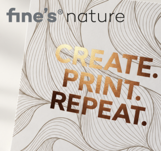 fine’s® – Design-Papier, das Eindruck hinterlässt
